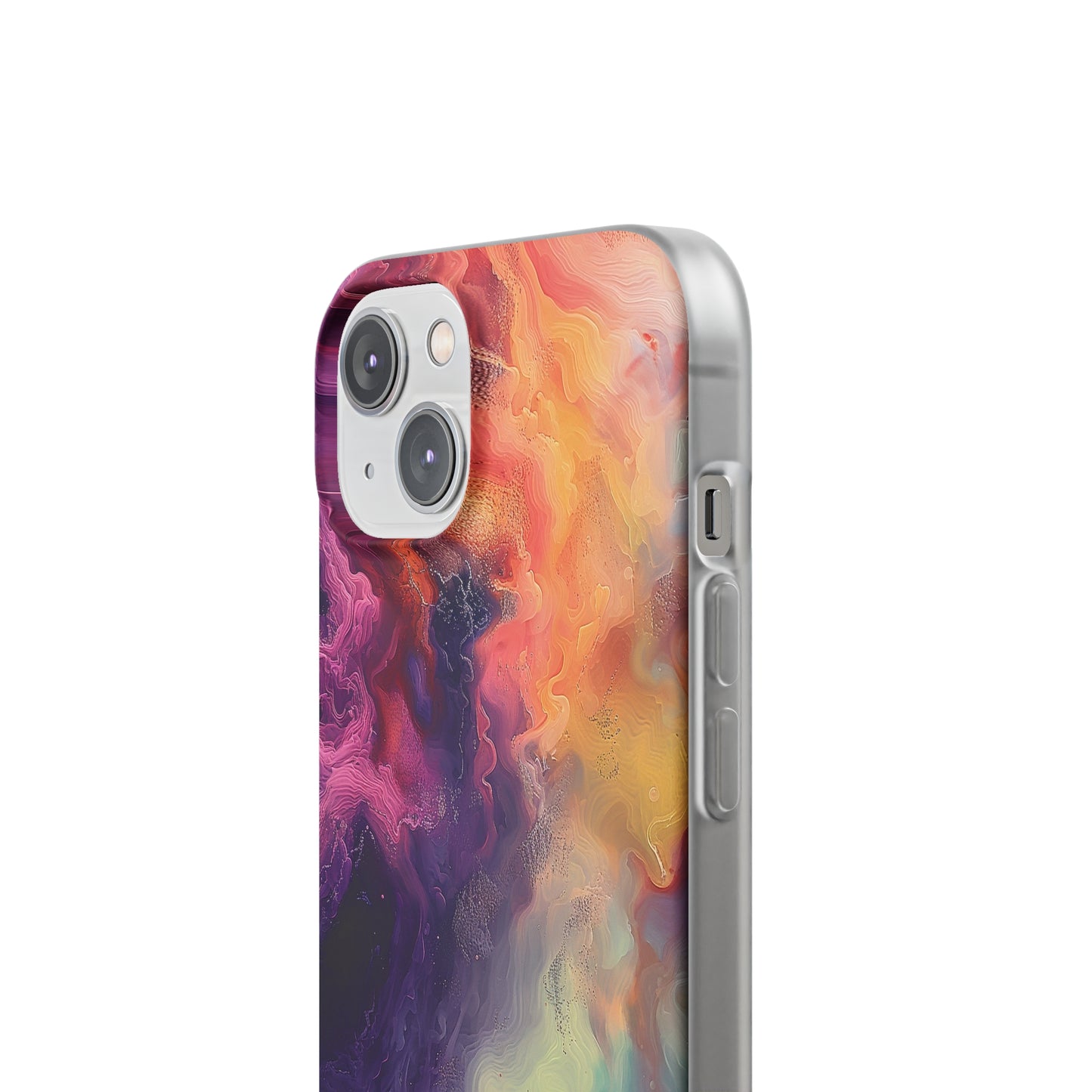 iPhone Flexi Case - Abstract Oil Painting 1