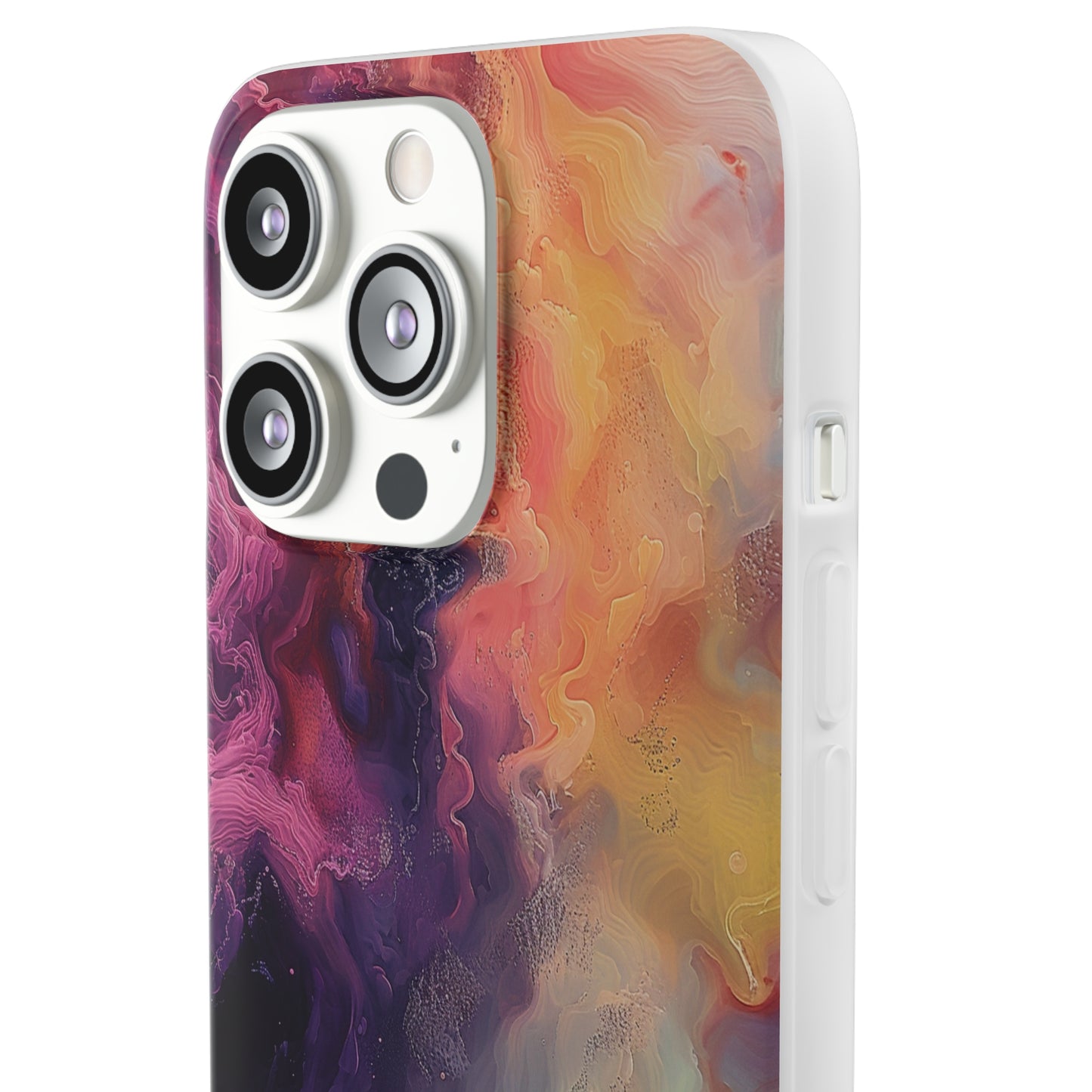 iPhone Flexi Case - Abstract Oil Painting 1