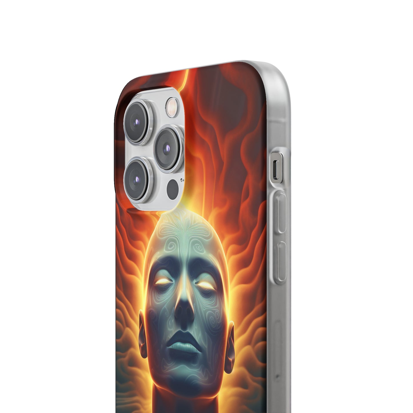 iPhone Flexi Case - Enlightenment Orange