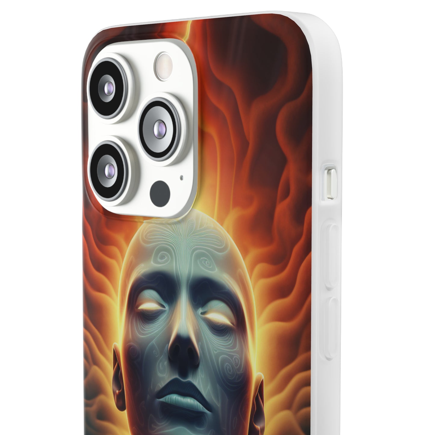 iPhone Flexi Case - Enlightenment Orange