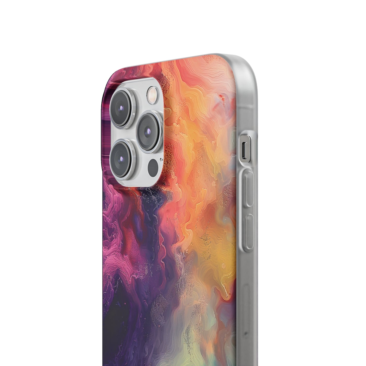 iPhone Flexi Case - Abstract Oil Painting 1