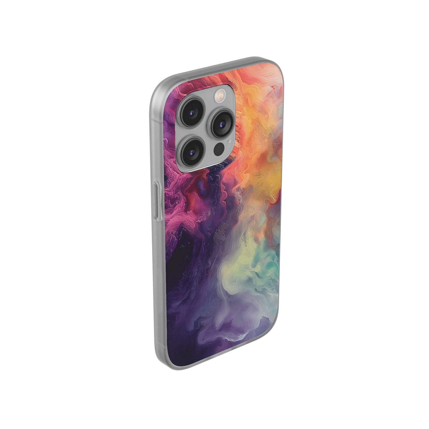 iPhone Flexi Case - Abstract Oil Painting 1