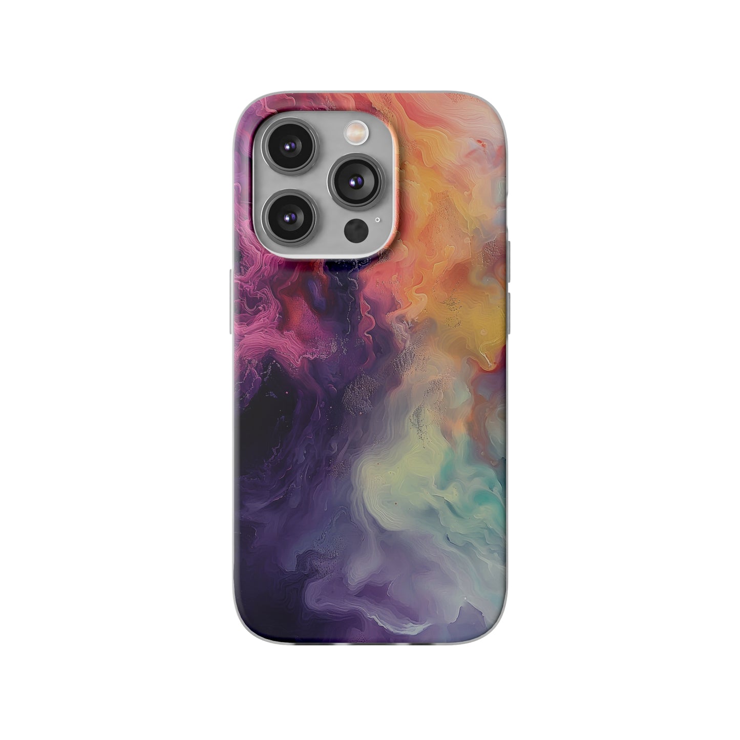 iPhone Flexi Case - Abstract Oil Painting 1