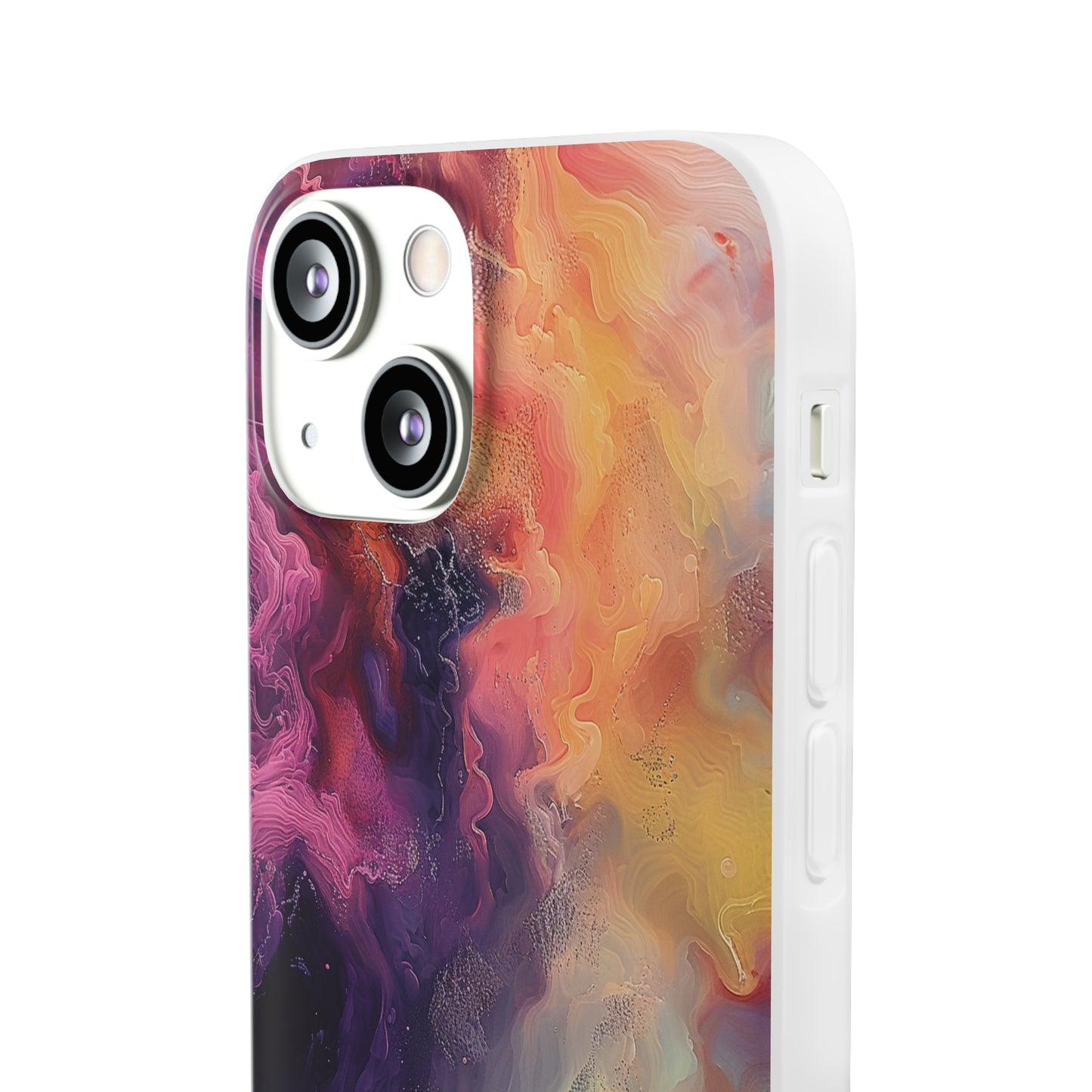 iPhone Flexi Case - Abstract Oil Painting 1