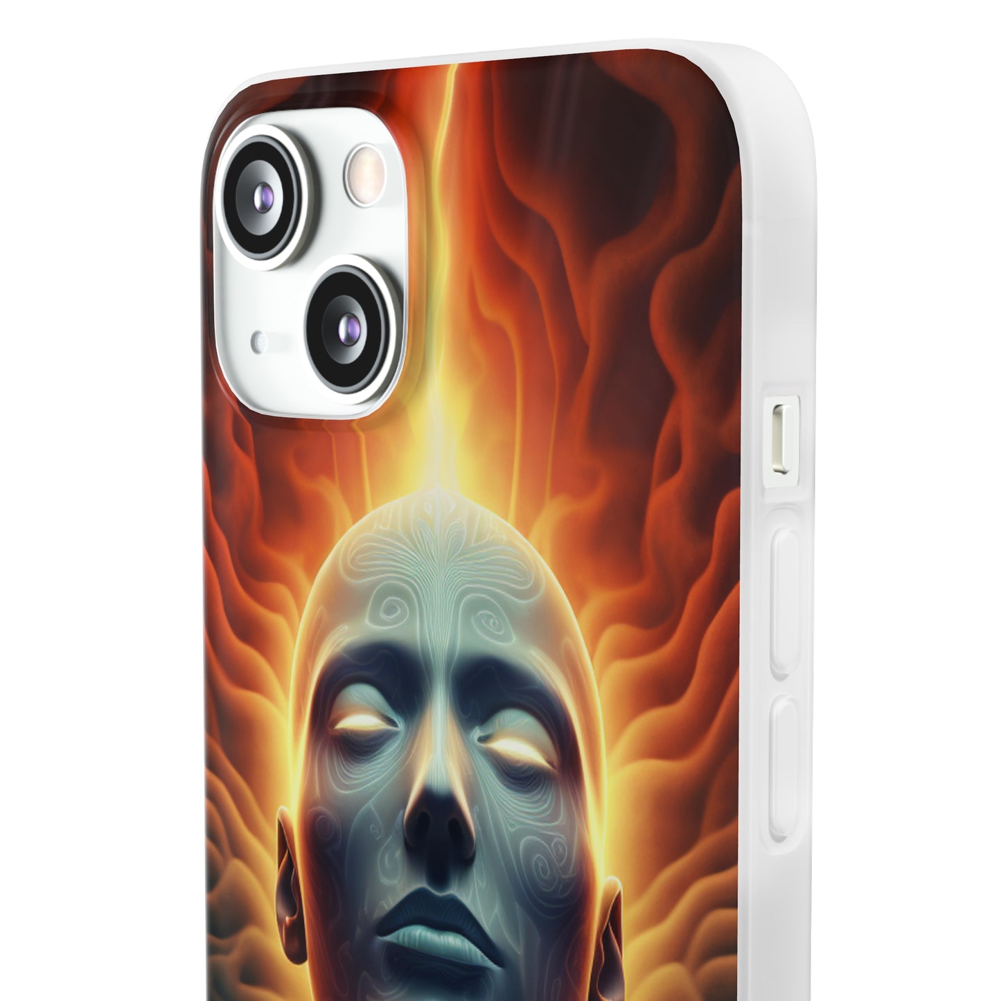 iPhone Flexi Case - Enlightenment Orange