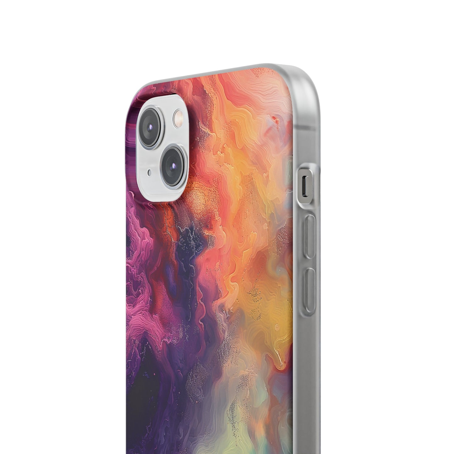 iPhone Flexi Case - Abstract Oil Painting 1