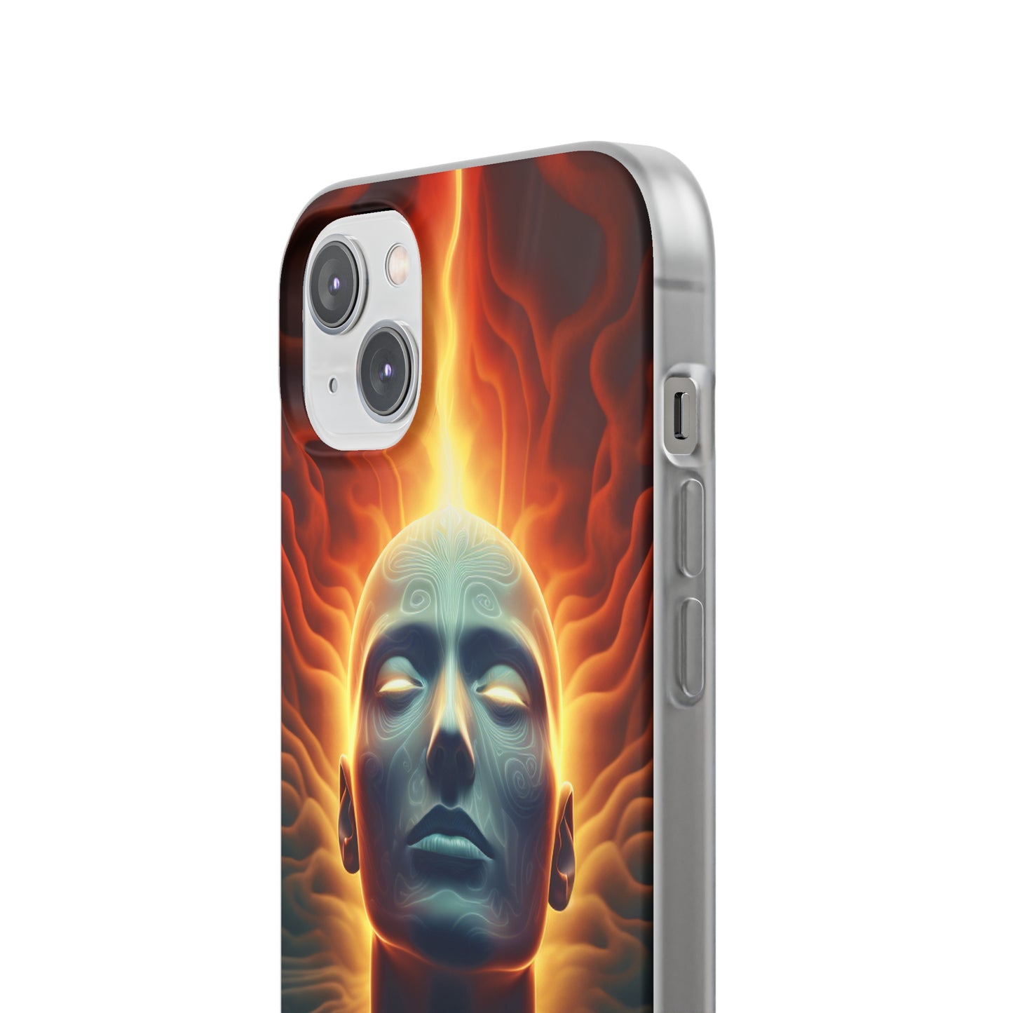 iPhone Flexi Case - Enlightenment Orange
