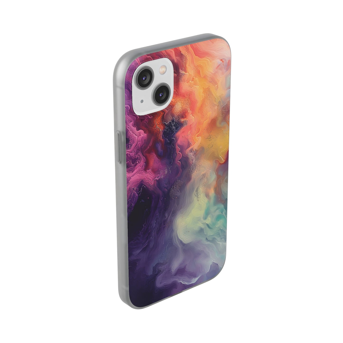 iPhone Flexi Case - Abstract Oil Painting 1