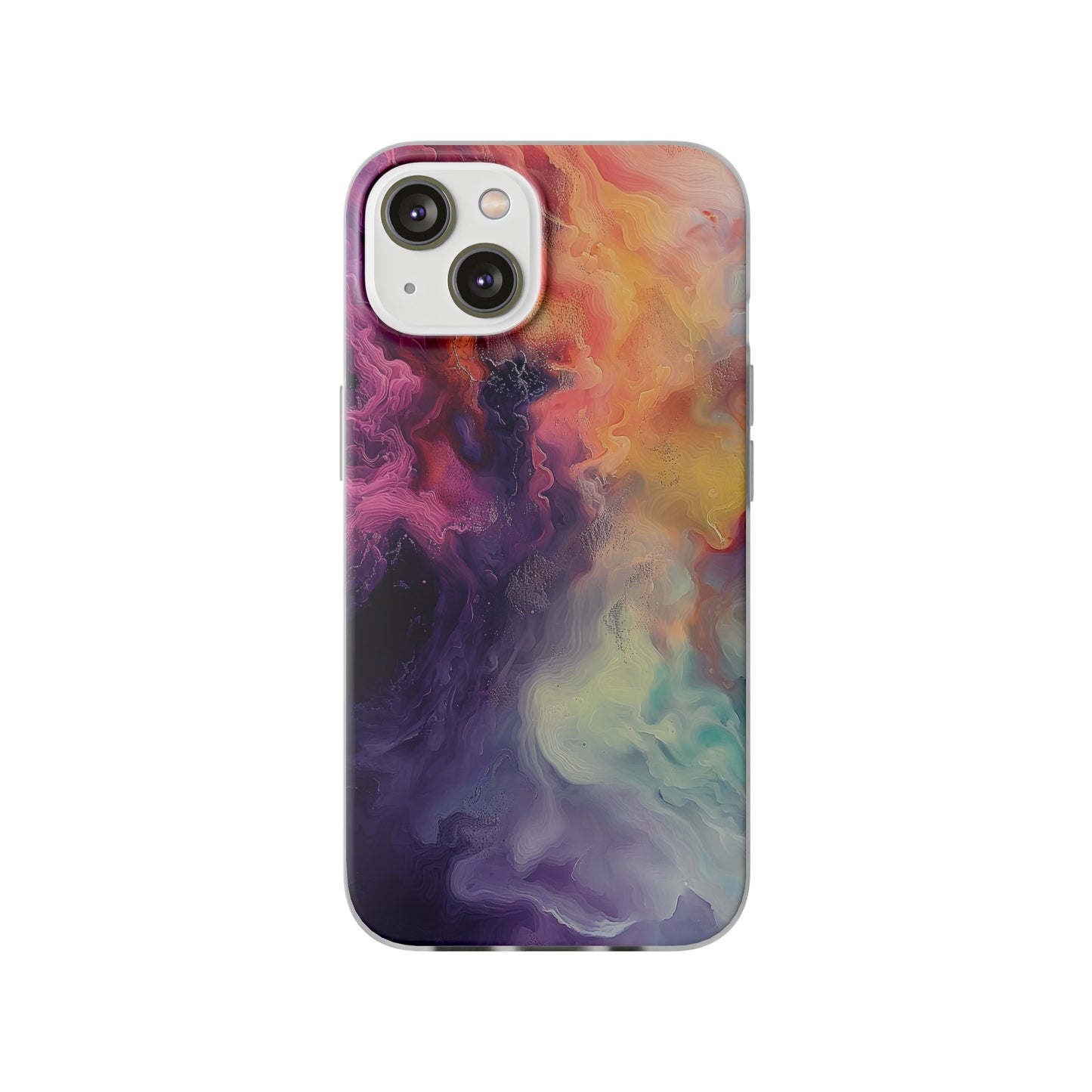 iPhone Flexi Case - Abstract Oil Painting 1