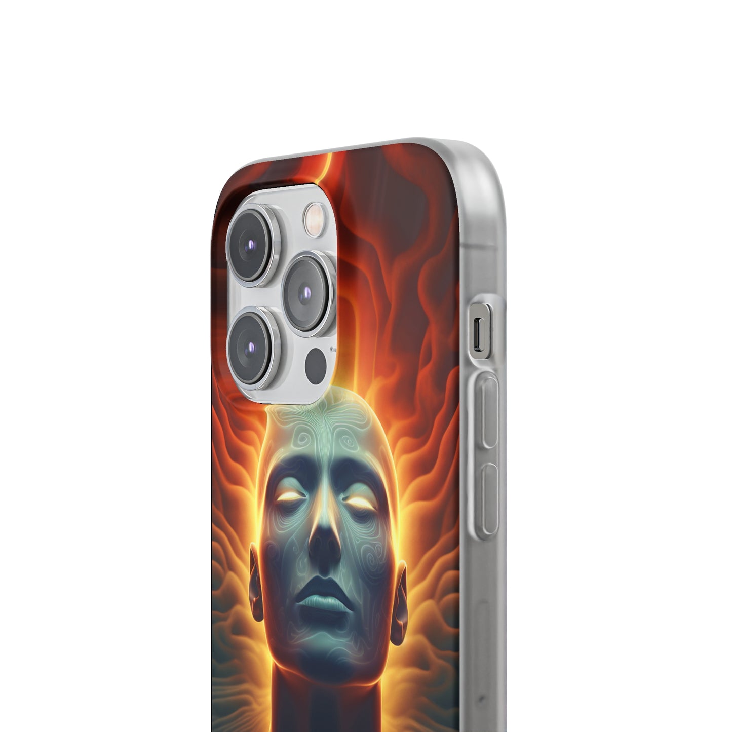 iPhone Flexi Case - Enlightenment Orange