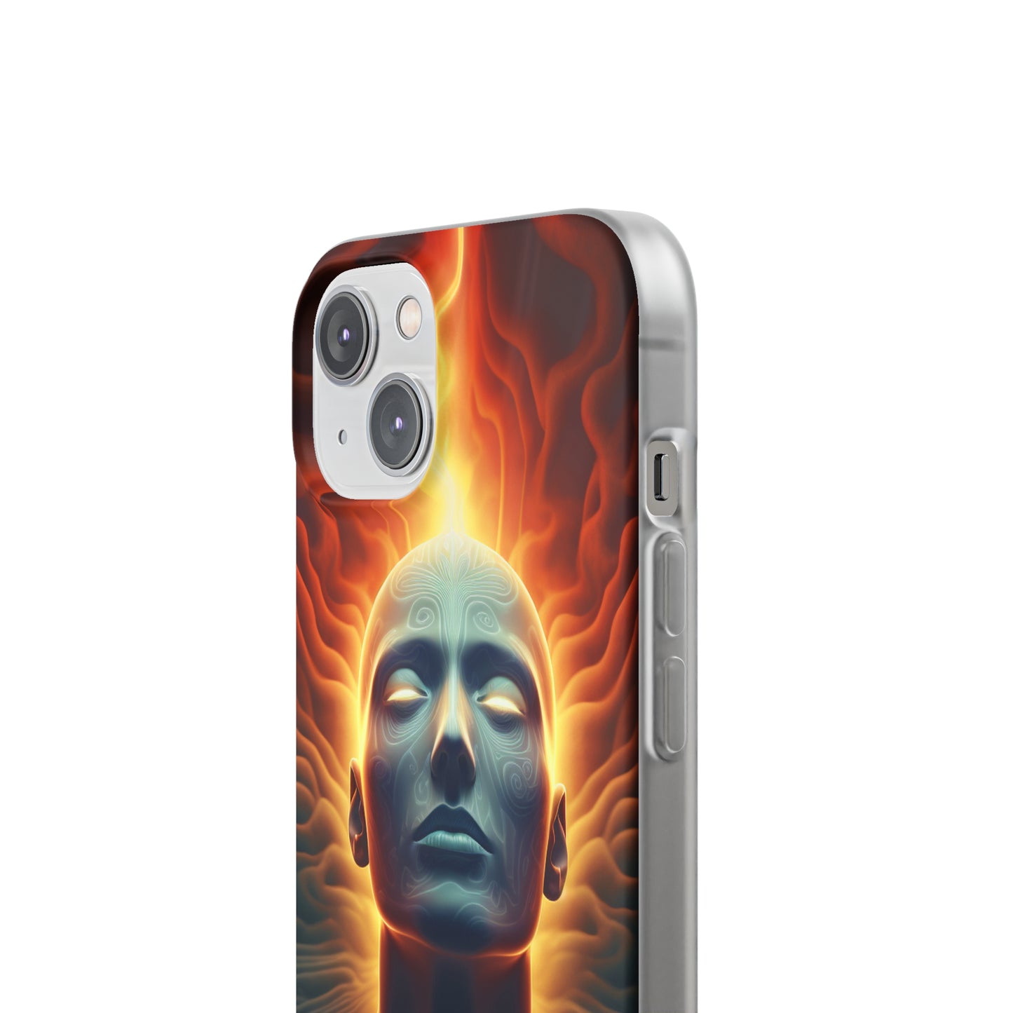 iPhone Flexi Case - Enlightenment Orange