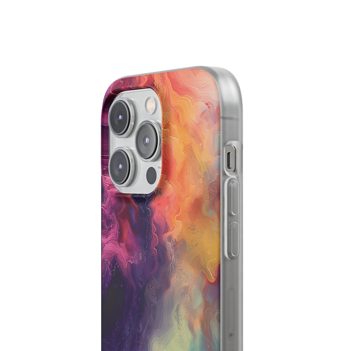 iPhone Flexi Case - Abstract Oil Painting 1