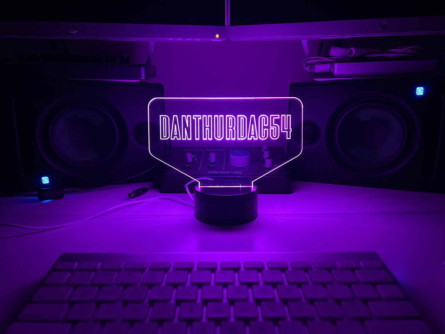 Personalized Gamertag Light Sign, Custom Gamer Tag Sign, Personalized Streamer Light Sign, Custom Gaming Sign, Gamer LED Sign Gift