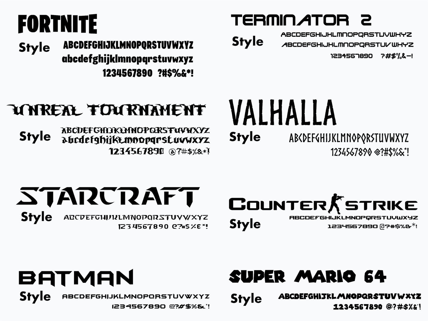 REPLACEMENT Sign For LED Base - Custom LED Gamer Tag Sign with Personalized Gamertag - Illuminate Your Gaming Setup!