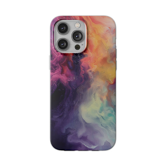 iPhone Flexi Case - Abstract Oil Painting 1